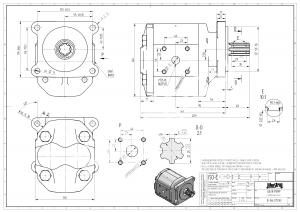 Гидронасос Q-34R/L (Аналог: НШ-32)
