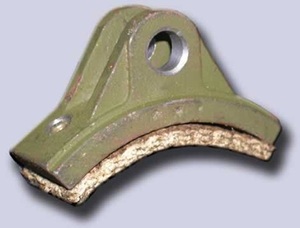 Колодка тормозная в сборе КС-3577.28.030
